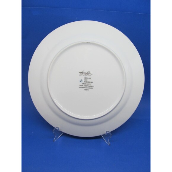 American Atelier Signals "Split Rock" 10 3/4" Dinner Plate EC - Picture 4 of 11
